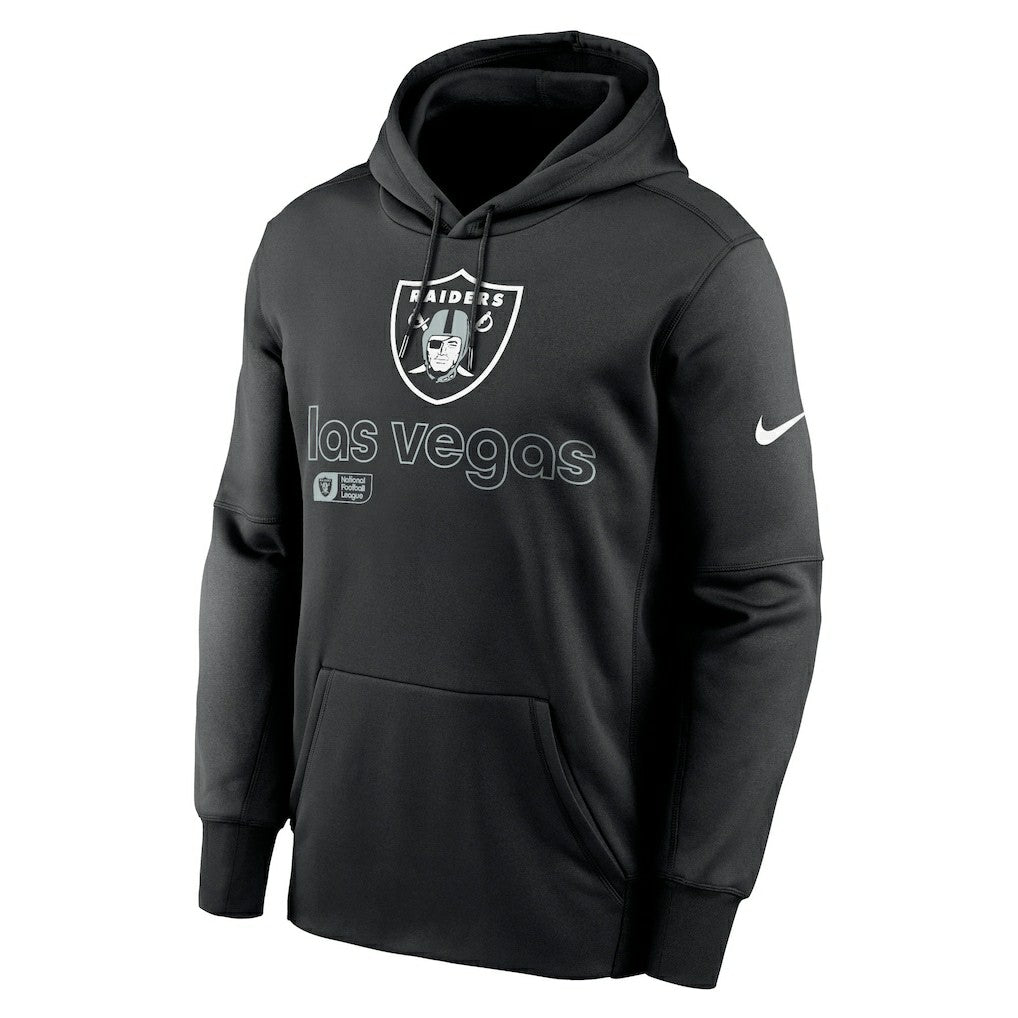 Las Vegas Raiders Performance Pullover Hoodie Black