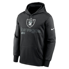 Las Vegas Raiders Performance Pullover Hoodie Black