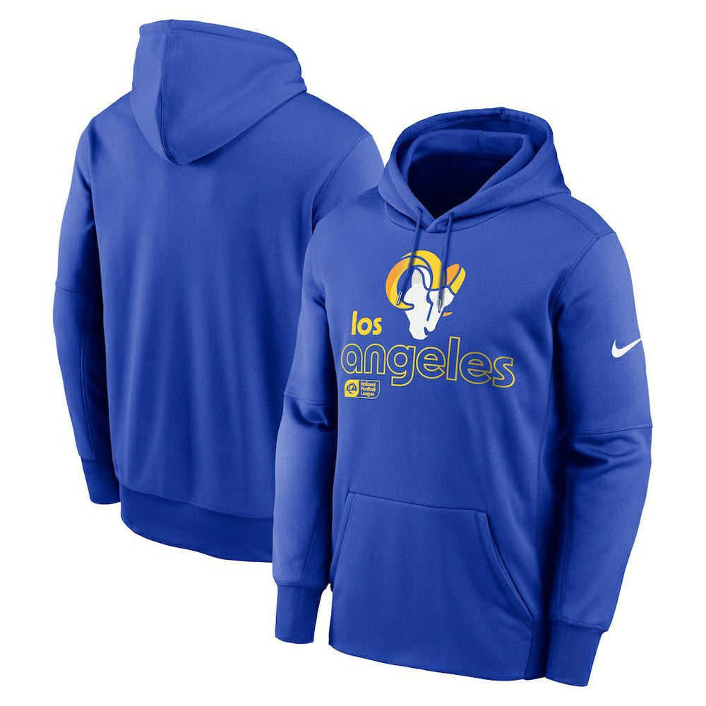 Los Angeles Rams Performance Pullover Hoodie Royal