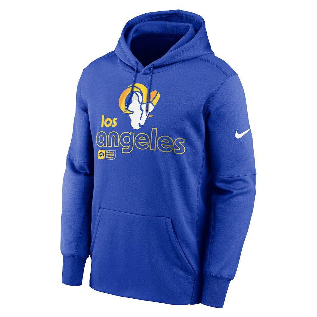 Los Angeles Rams Performance Pullover Hoodie Royal