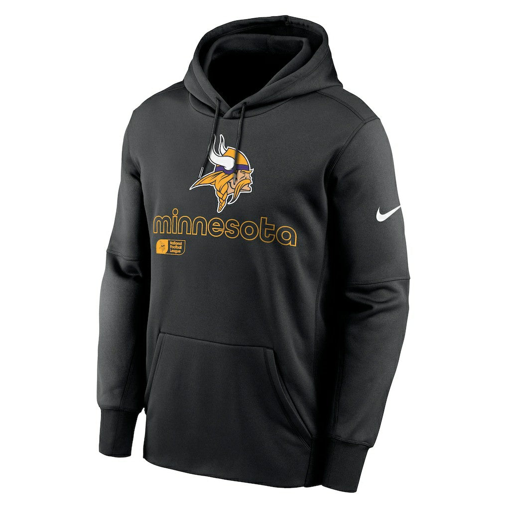 Minnesota Vikings Performance Pullover Hoodie Black