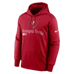 Tampa Bay Buccaneers Performance Pullover Hoodie Red