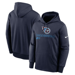 Tennessee Titans Performance Pullover Hoodie Navy