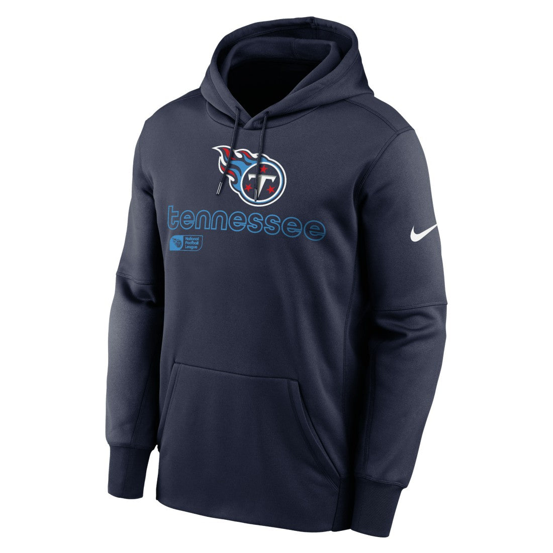Tennessee Titans Performance Pullover Hoodie Navy