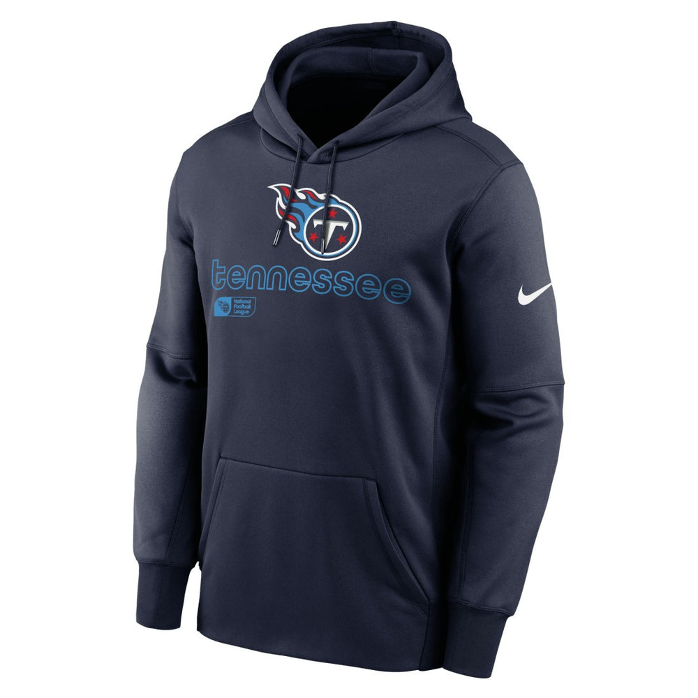 Tennessee Titans Performance Pullover Hoodie Navy
