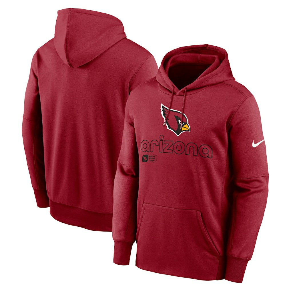 Arizona Cardinals Performance Pullover Hoodie Cardinal