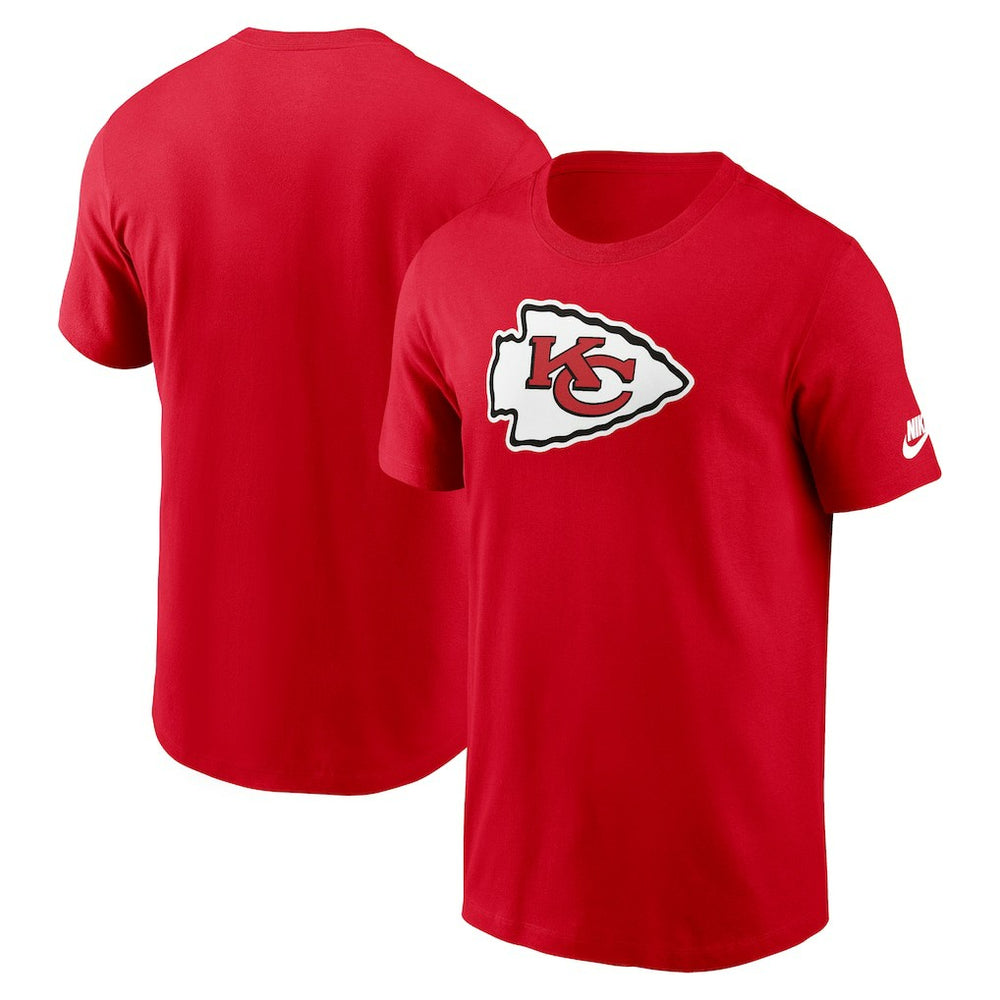 Kansas City Chiefs Rewind Logo Essential T-Shirt Red