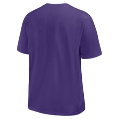 Minnesota Vikings Rewind Heavy Max90 Pocket T-Shirt Purple
