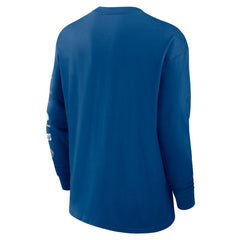 Indianapolis Colts Rewind Heavy Max90 Pocket Long Sleeve T-Shirt Royal