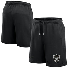 Las Vegas Raiders 24 Edge Fleece Shorts Black