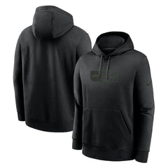 New York Jets Edge Pack French Terry Club Pullover Hoodie Black