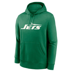 New York Jets Big & Tall Club Logo Pullover Hoodie Green