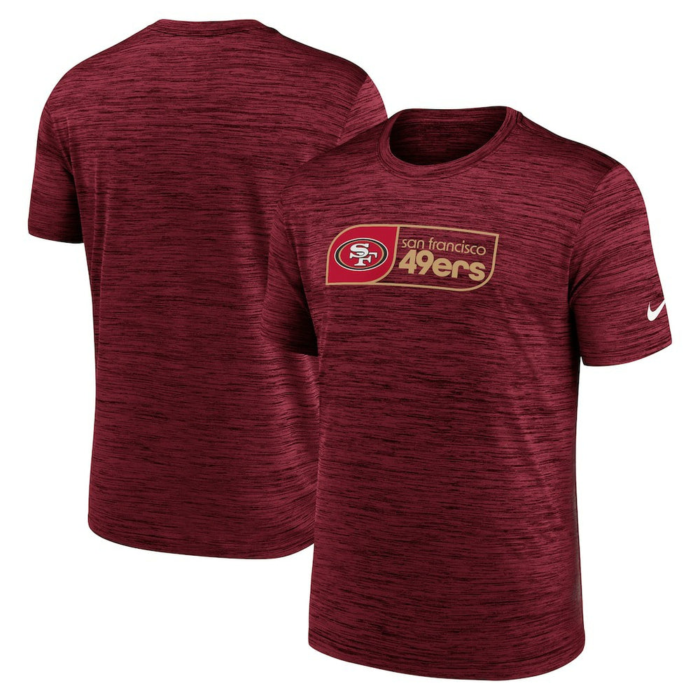 San Francisco 49ers Big & Tall Velocity Performance T-Shirt Scarlet