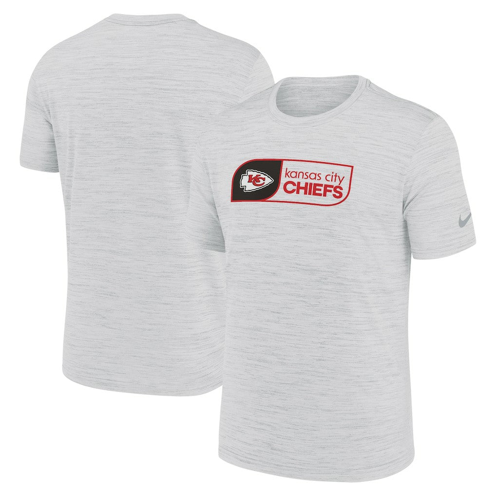Kansas City Chiefs Big & Tall Velocity Performance T-Shirt White