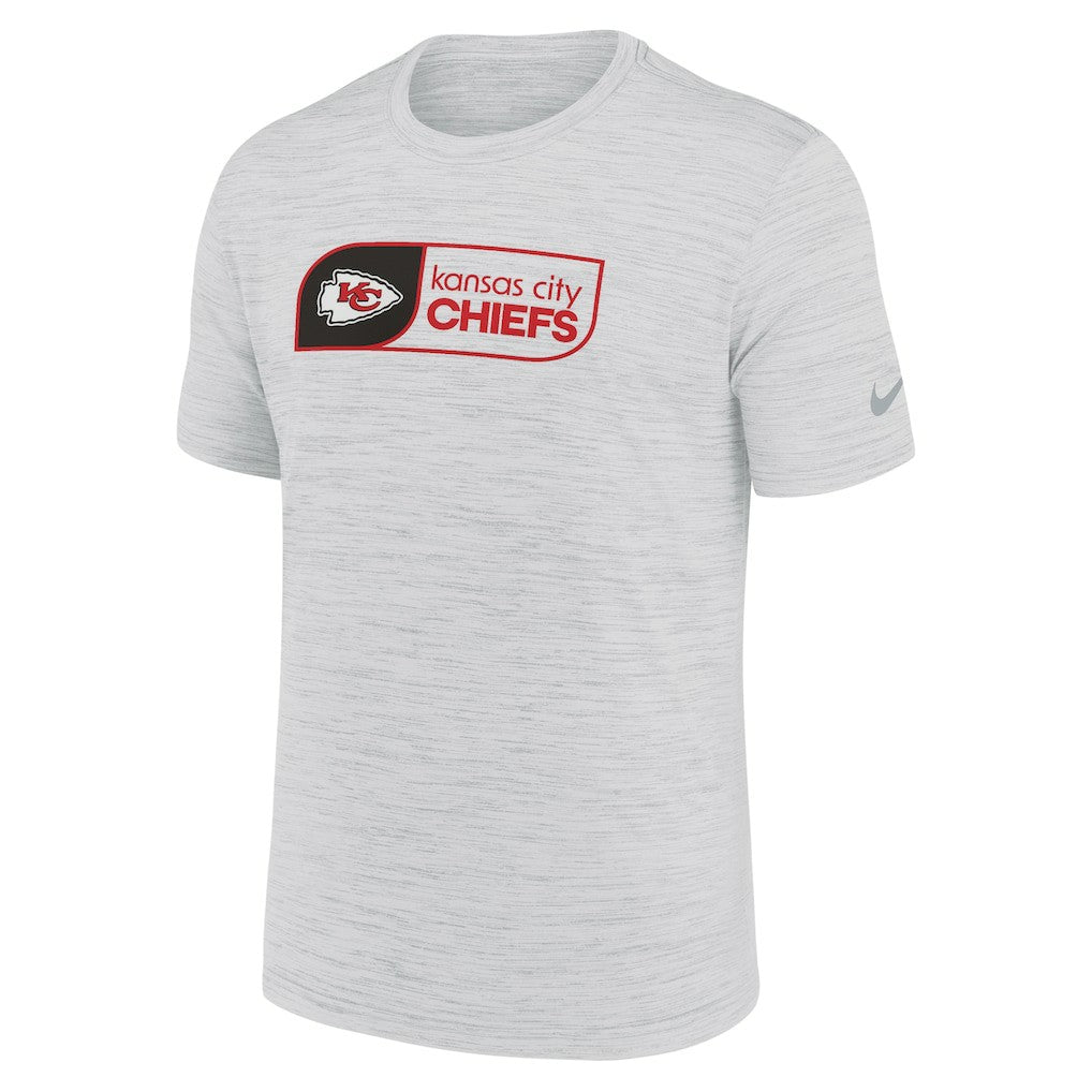 Kansas City Chiefs Big & Tall Velocity Performance T-Shirt White