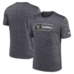 Las Vegas Raiders Big & Tall Velocity Performance T-Shirt Black