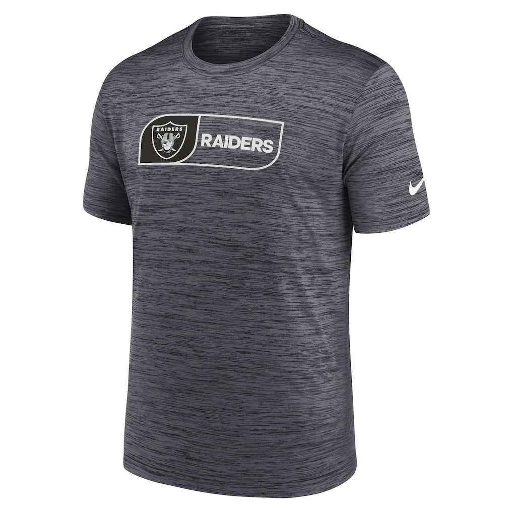 Las Vegas Raiders Big & Tall Velocity Performance T-Shirt Black