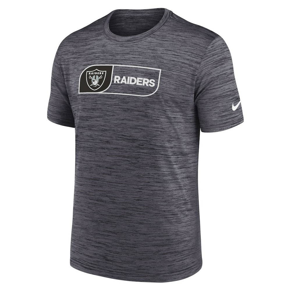 Las Vegas Raiders Big & Tall Velocity Performance T-Shirt Black