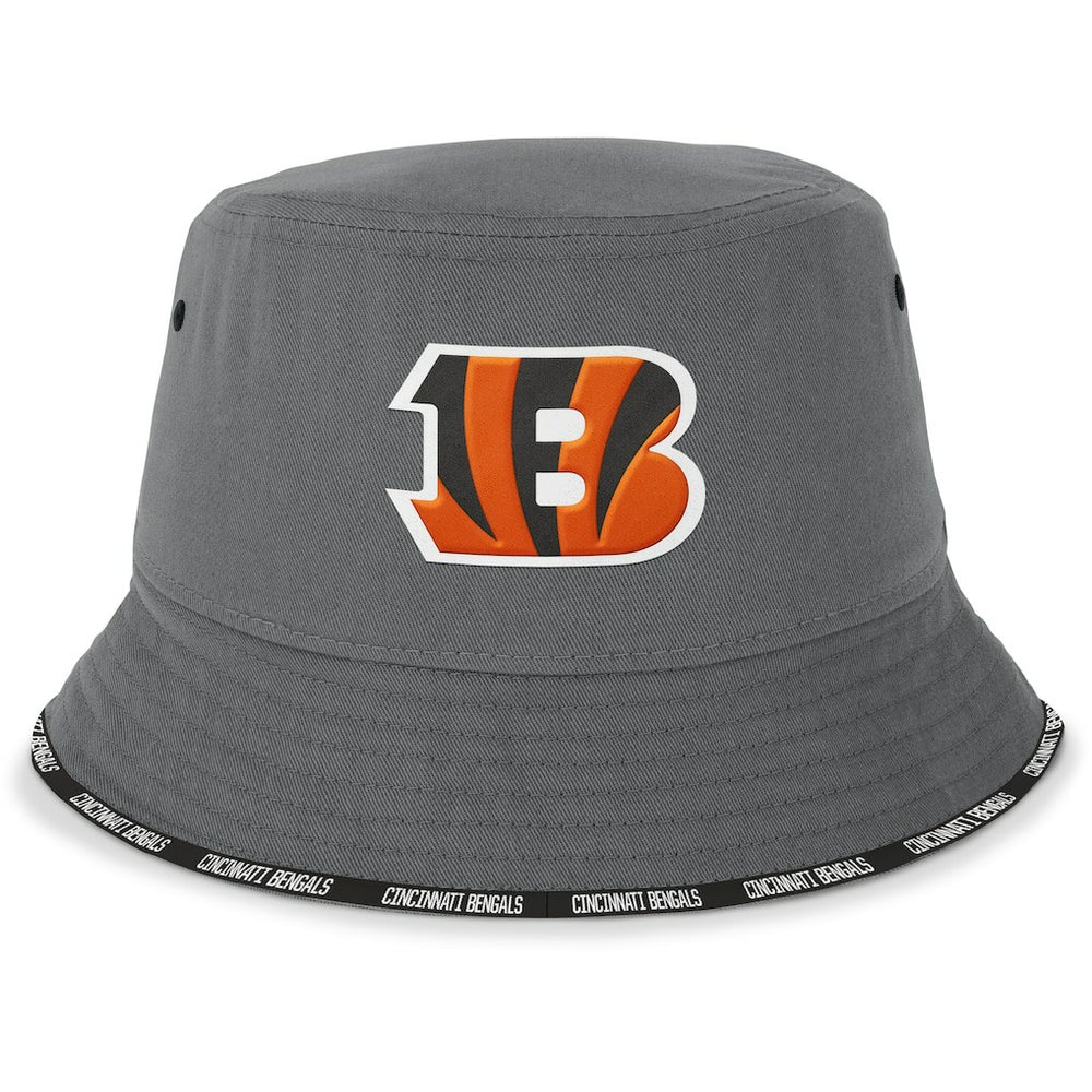 Cincinnati Bengals Backup Bucket Hat Graphite