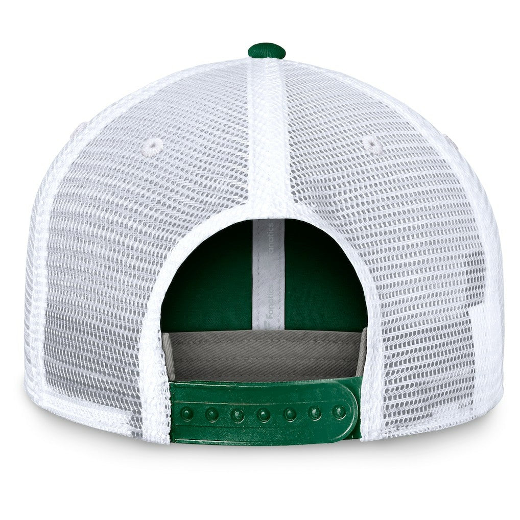 New York Jets Upper Trucker Adjustable Hat Green/White