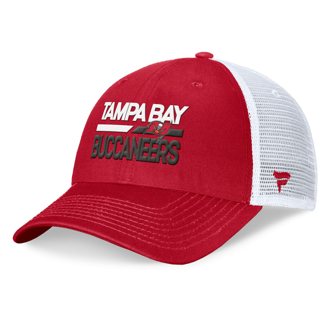 Tampa Bay Buccaneers Upper Trucker Adjustable Hat Red/White