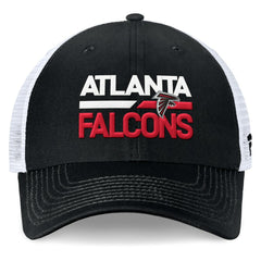 Atlanta Falcons Upper Trucker Adjustable Hat Black/White