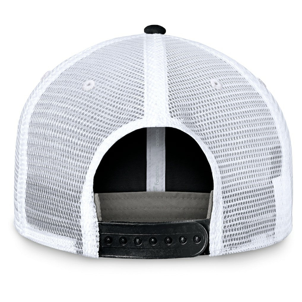 Atlanta Falcons Upper Trucker Adjustable Hat Black/White