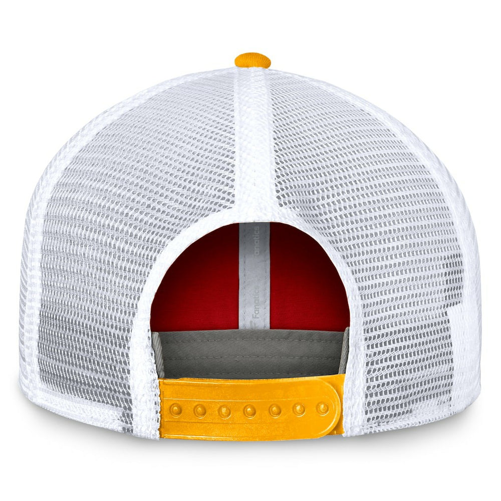 Kansas City Chiefs Bench Trucker Adjustable Hat Red/Gold