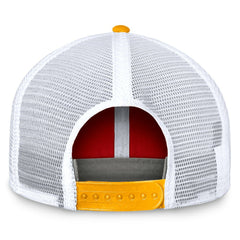 Kansas City Chiefs Bench Trucker Adjustable Hat Red/Gold