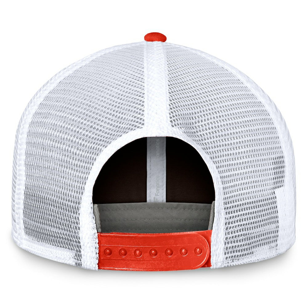 Cleveland Browns Bench Trucker Adjustable Hat Brown/Orange