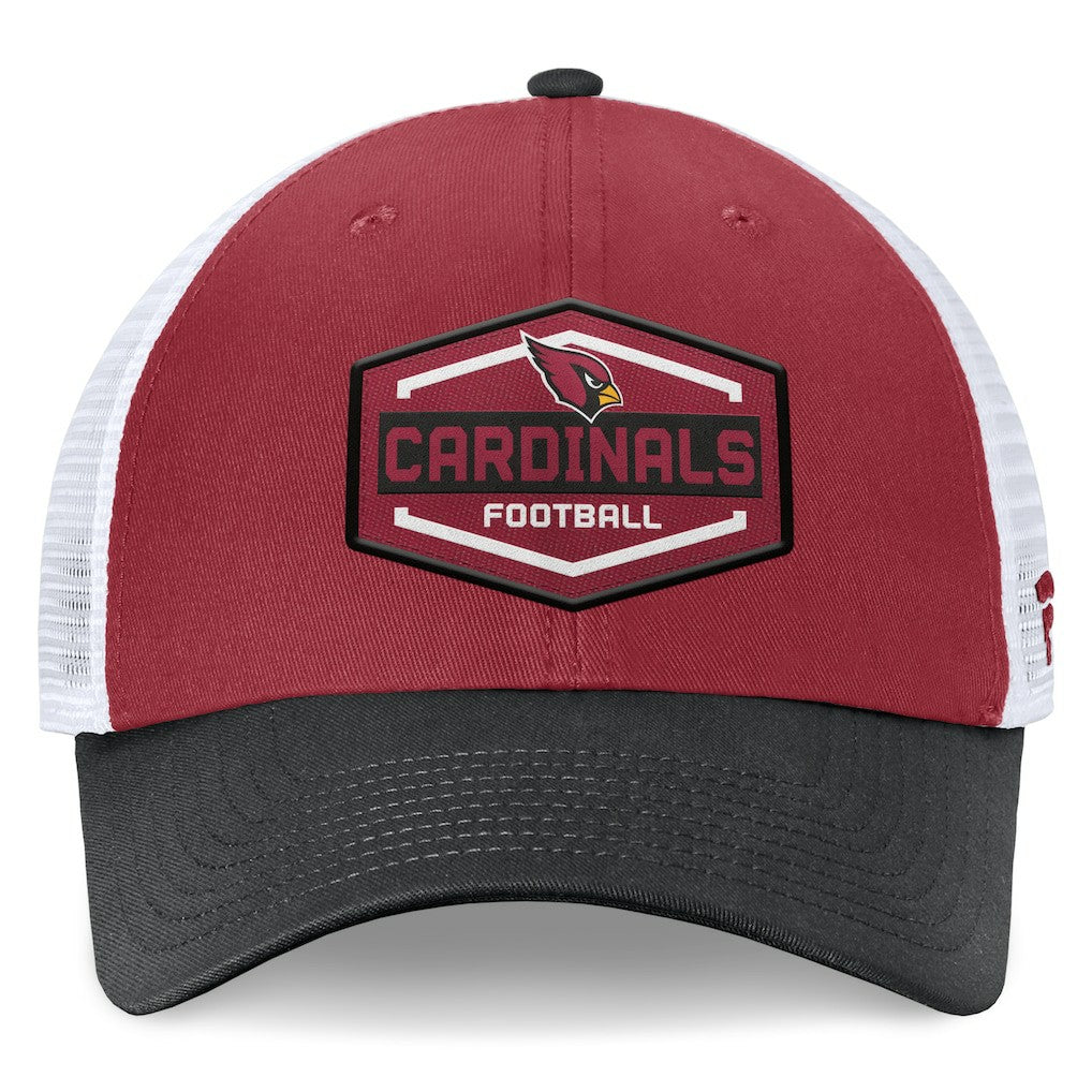 Arizona Cardinals Bench Trucker Adjustable Hat Cardinal/Black