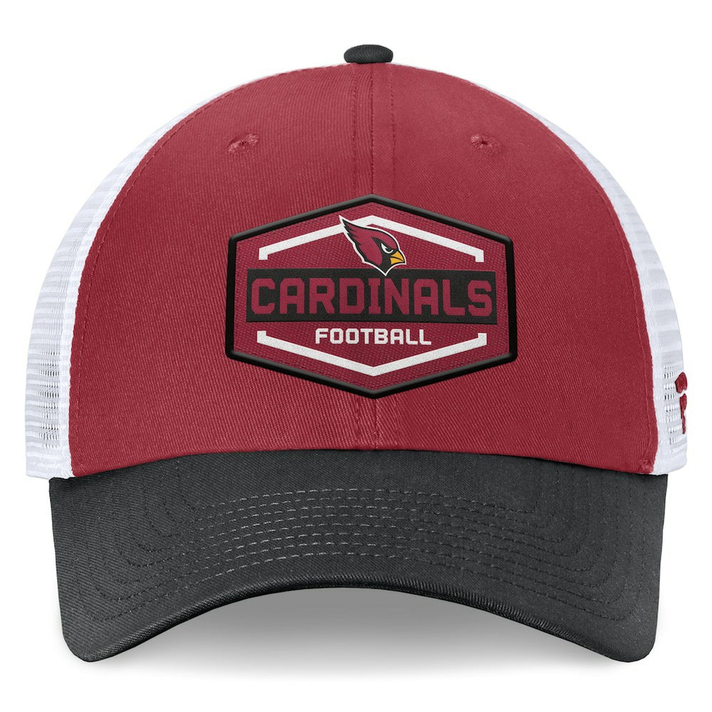 Arizona Cardinals Bench Trucker Adjustable Hat Cardinal/Black