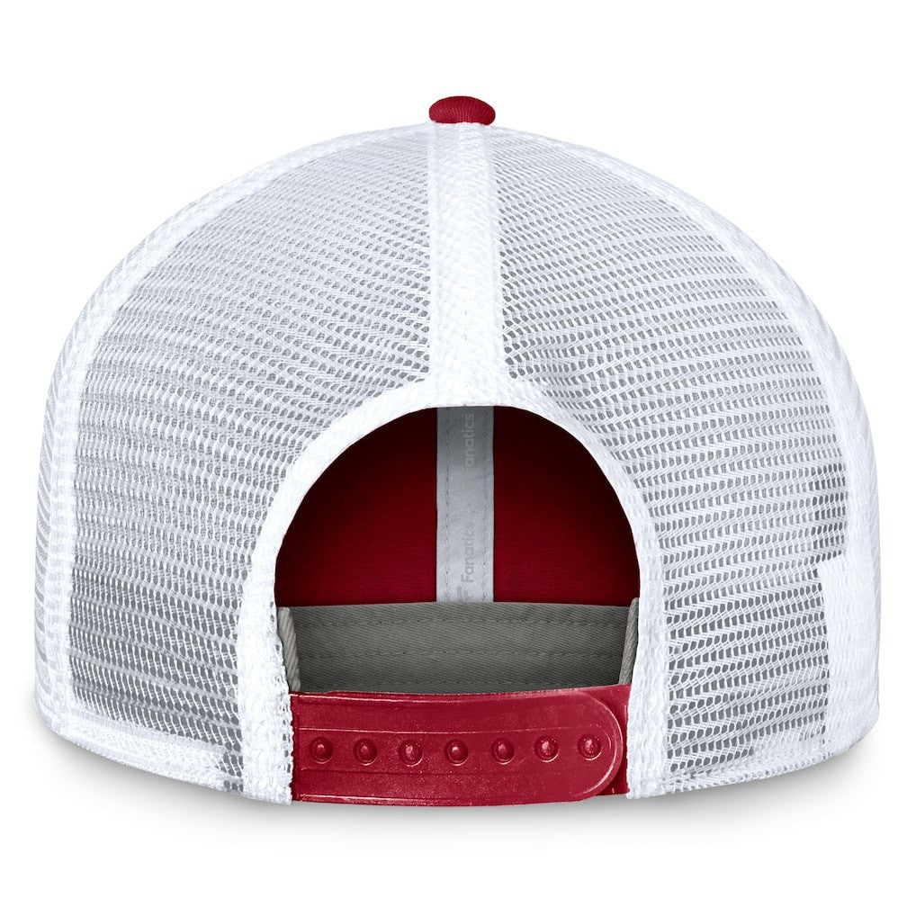 Atlanta Falcons Bench Trucker Adjustable Hat Black/Red