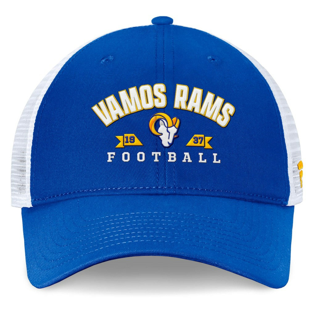 Los Angeles Rams Timeout Trucker Adjustable Hat Royal