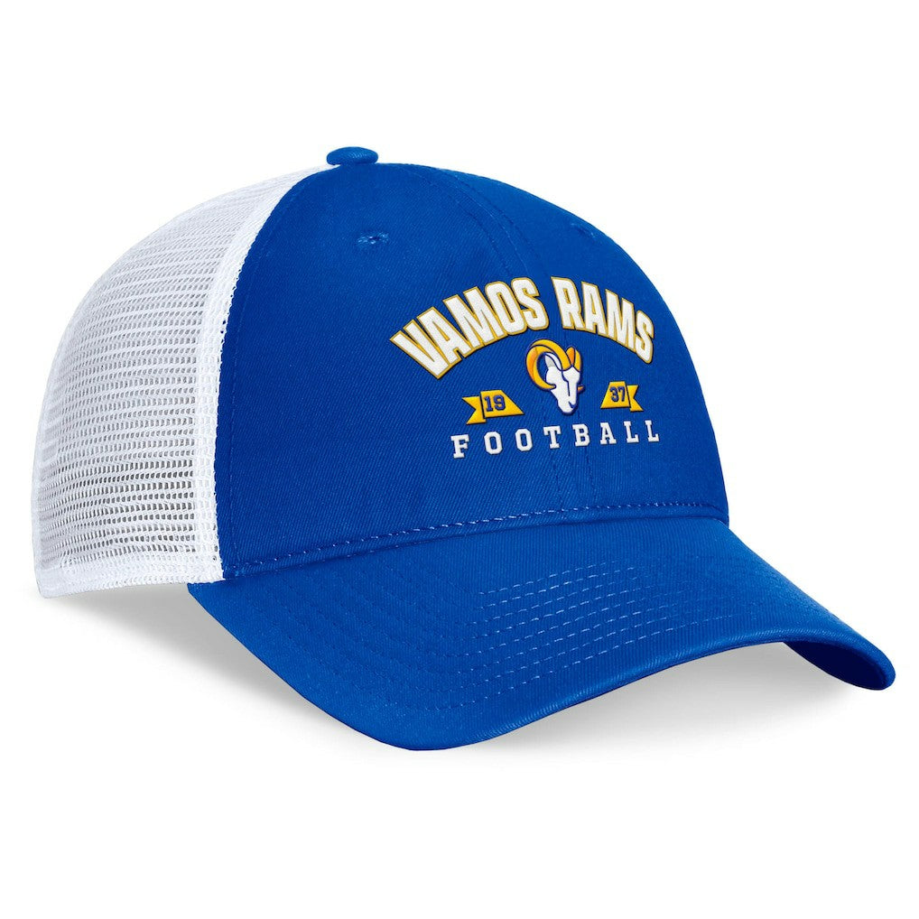 Los Angeles Rams Timeout Trucker Adjustable Hat Royal