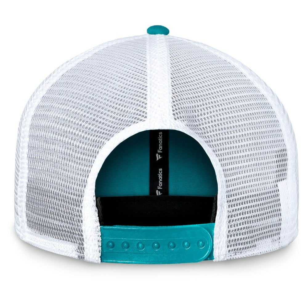 Miami Dolphins Timeout Trucker Adjustable Hat Aqua