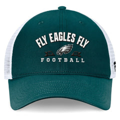 Philadelphia Eagles Timeout Trucker Adjustable Hat Midnight Green