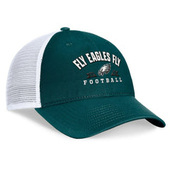 Philadelphia Eagles Timeout Trucker Adjustable Hat Midnight Green