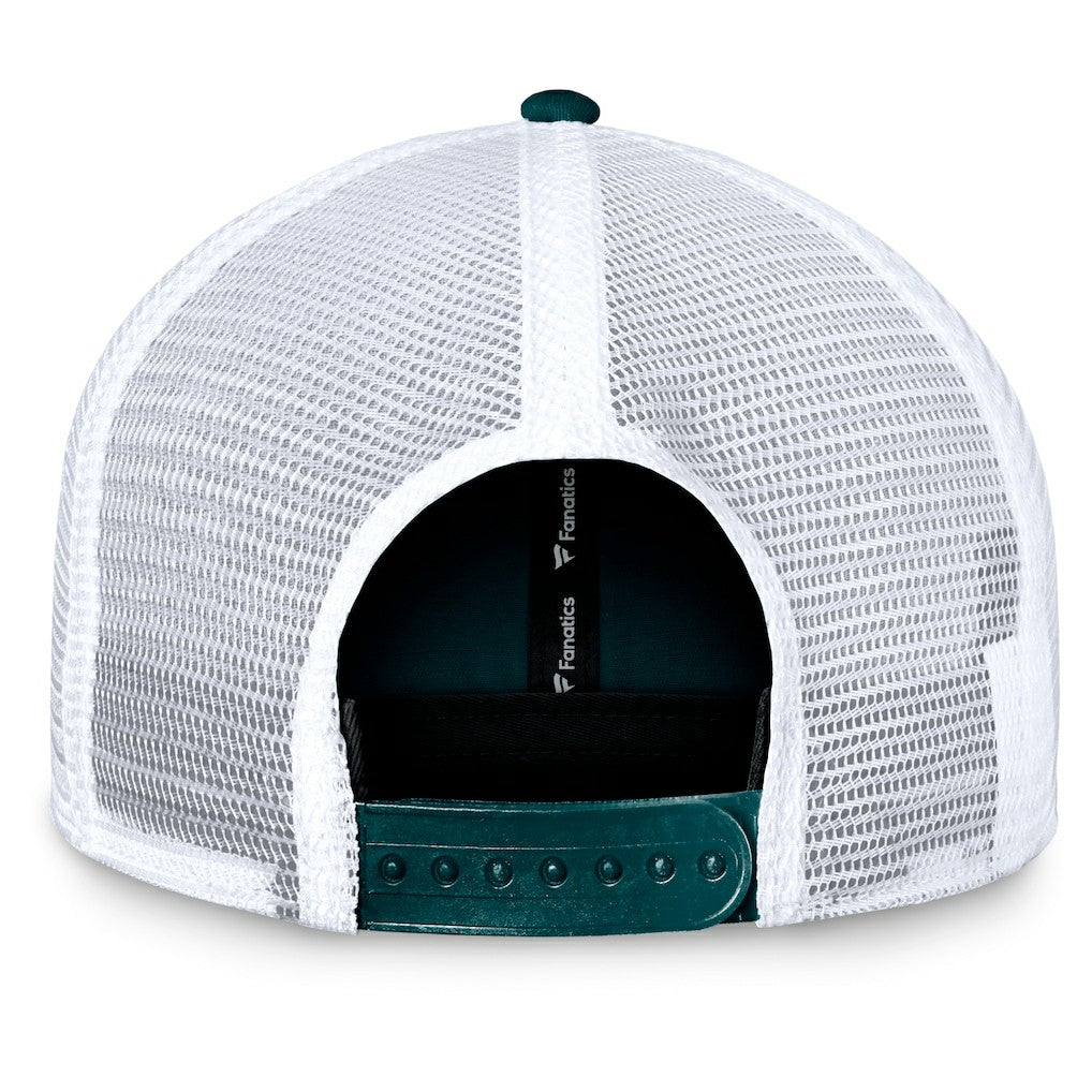 Philadelphia Eagles Timeout Trucker Adjustable Hat Midnight Green