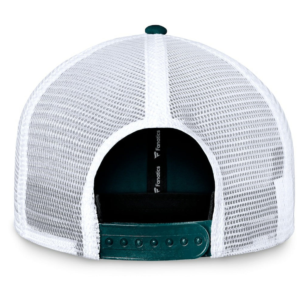 Philadelphia Eagles Timeout Trucker Adjustable Hat Midnight Green