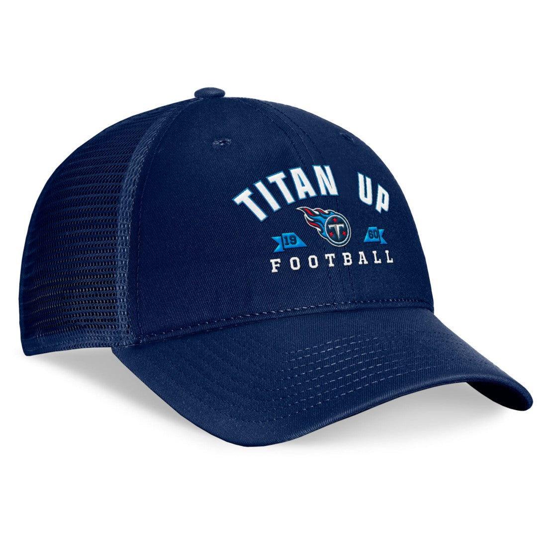 Tennessee Titans Timeout Trucker Adjustable Hat Navy