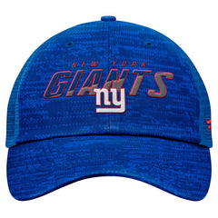 New York Giants Challenge Trucker Adjustable Hat Heather Royal