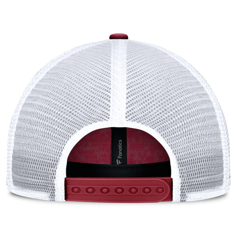 Arizona Cardinals Challenge Trucker Adjustable Hat Heather Cardinal