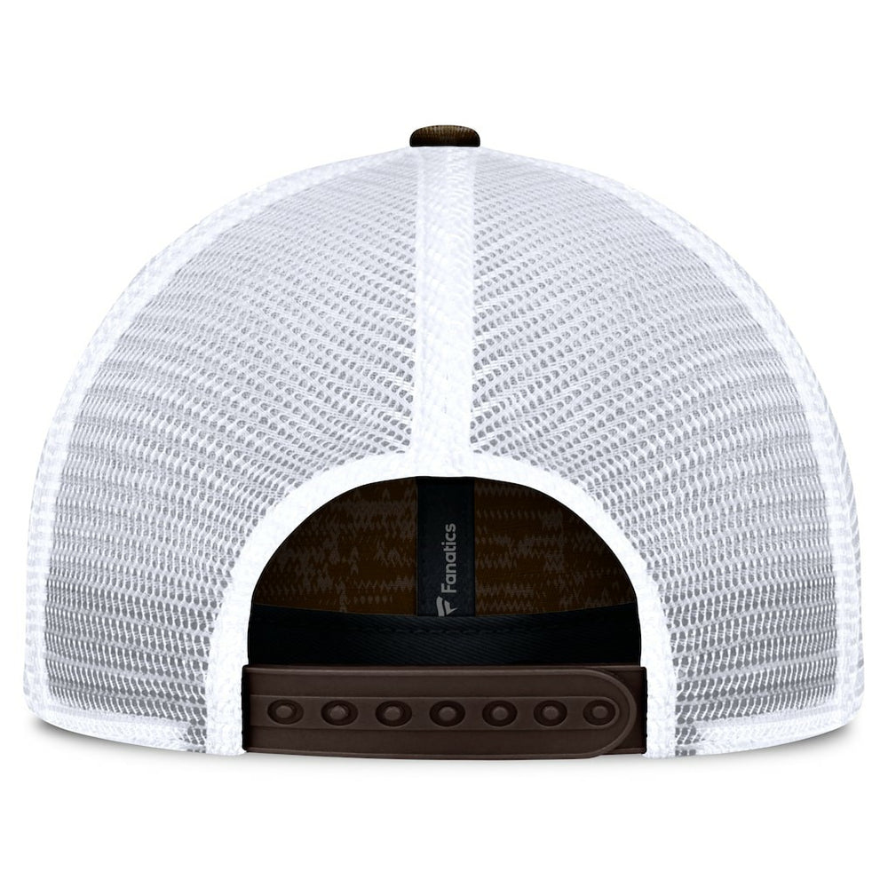 Cleveland Browns Challenge Trucker Adjustable Hat Brown