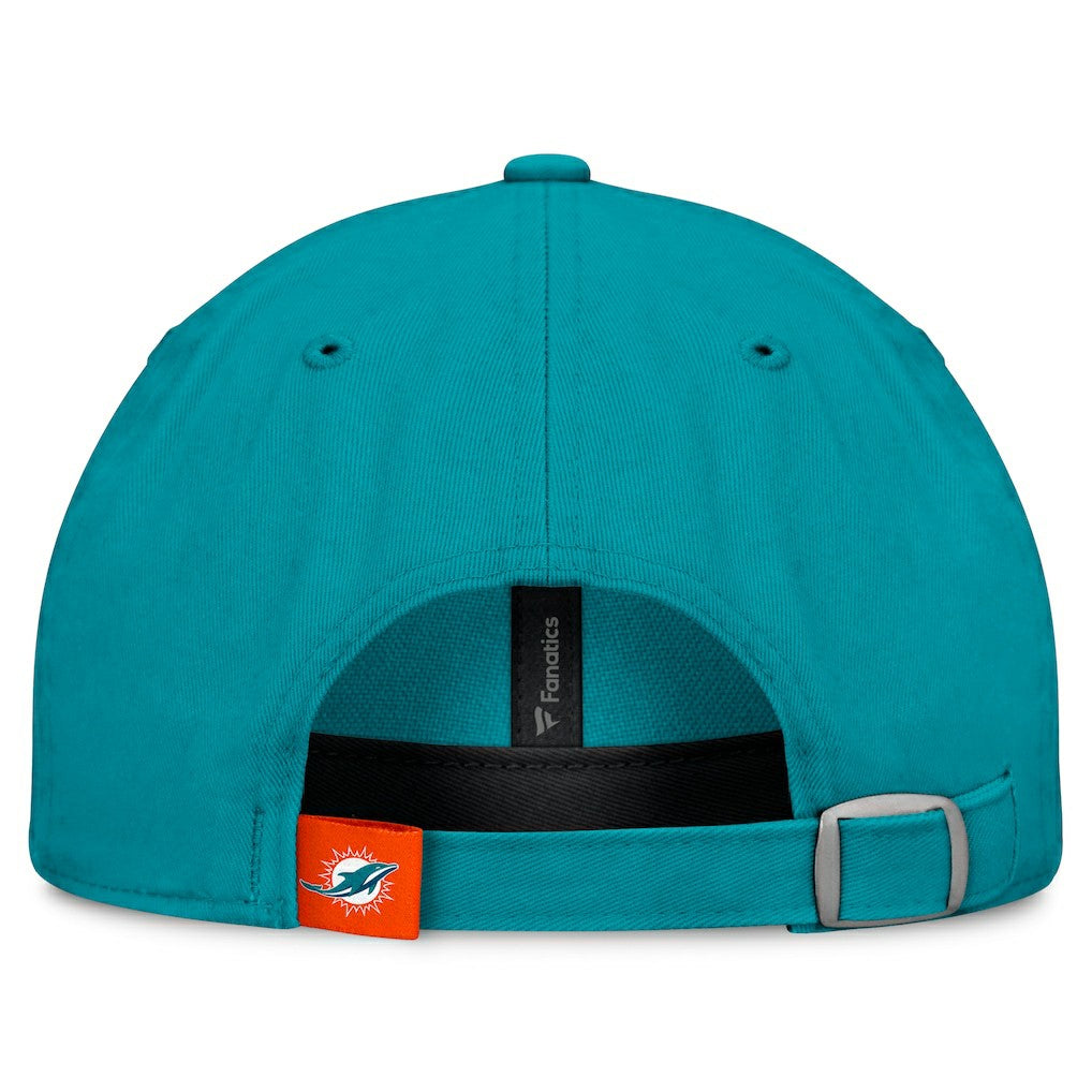 Miami Dolphins Women's Review Unstructured Adjustable Hat Aqua