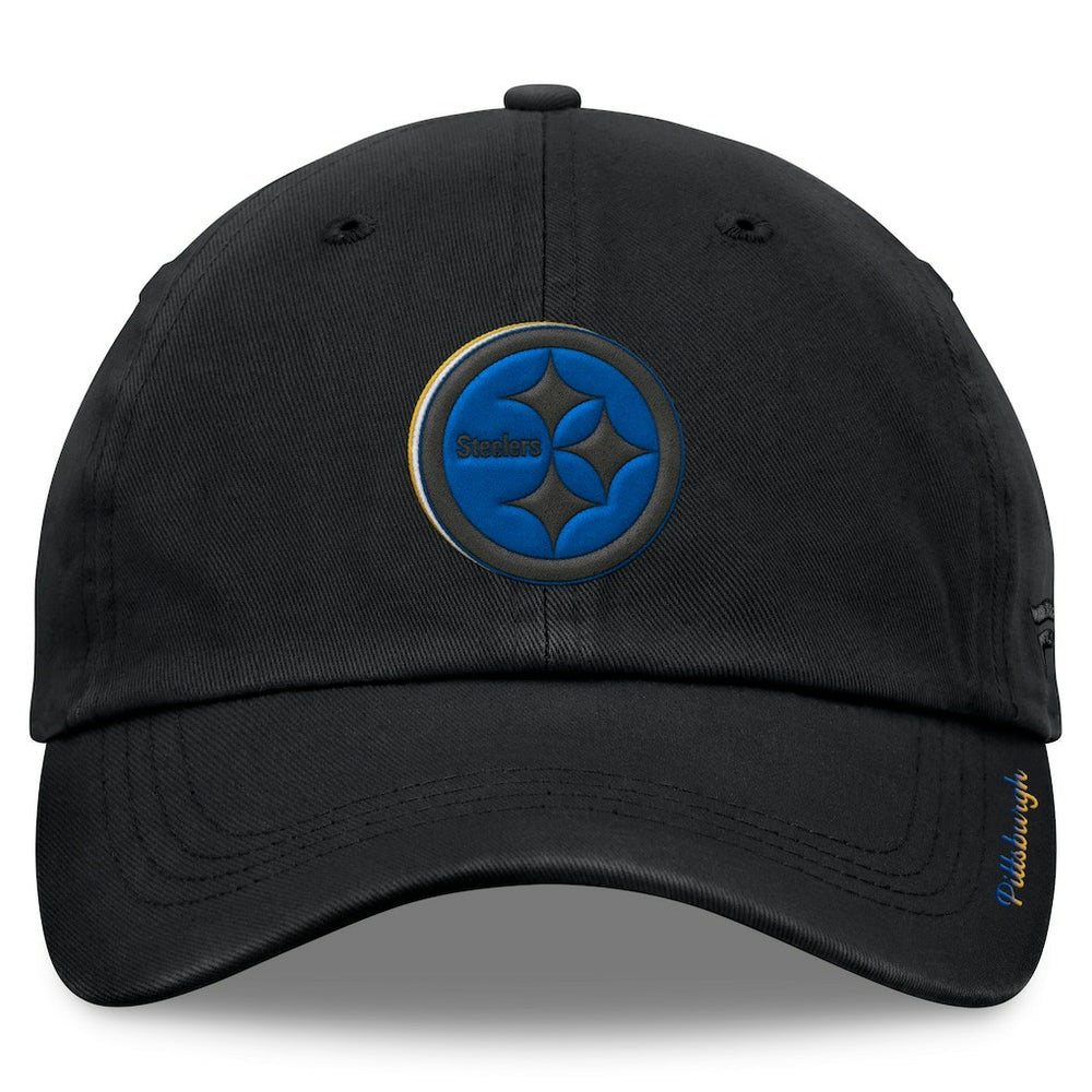 Pittsburgh Steelers Women's Eclipse Adjustable Hat Black