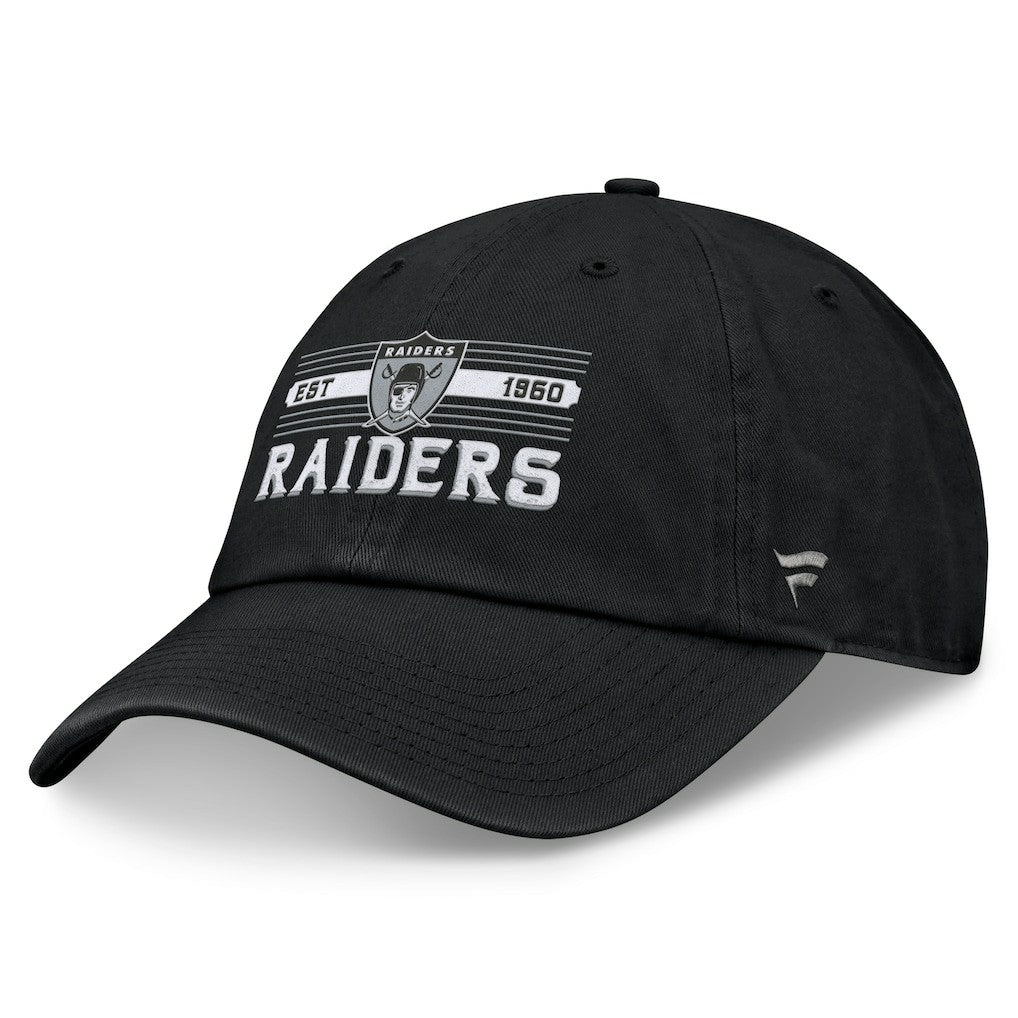 Las Vegas Raiders Vintage Delay Adjustable Hat Black