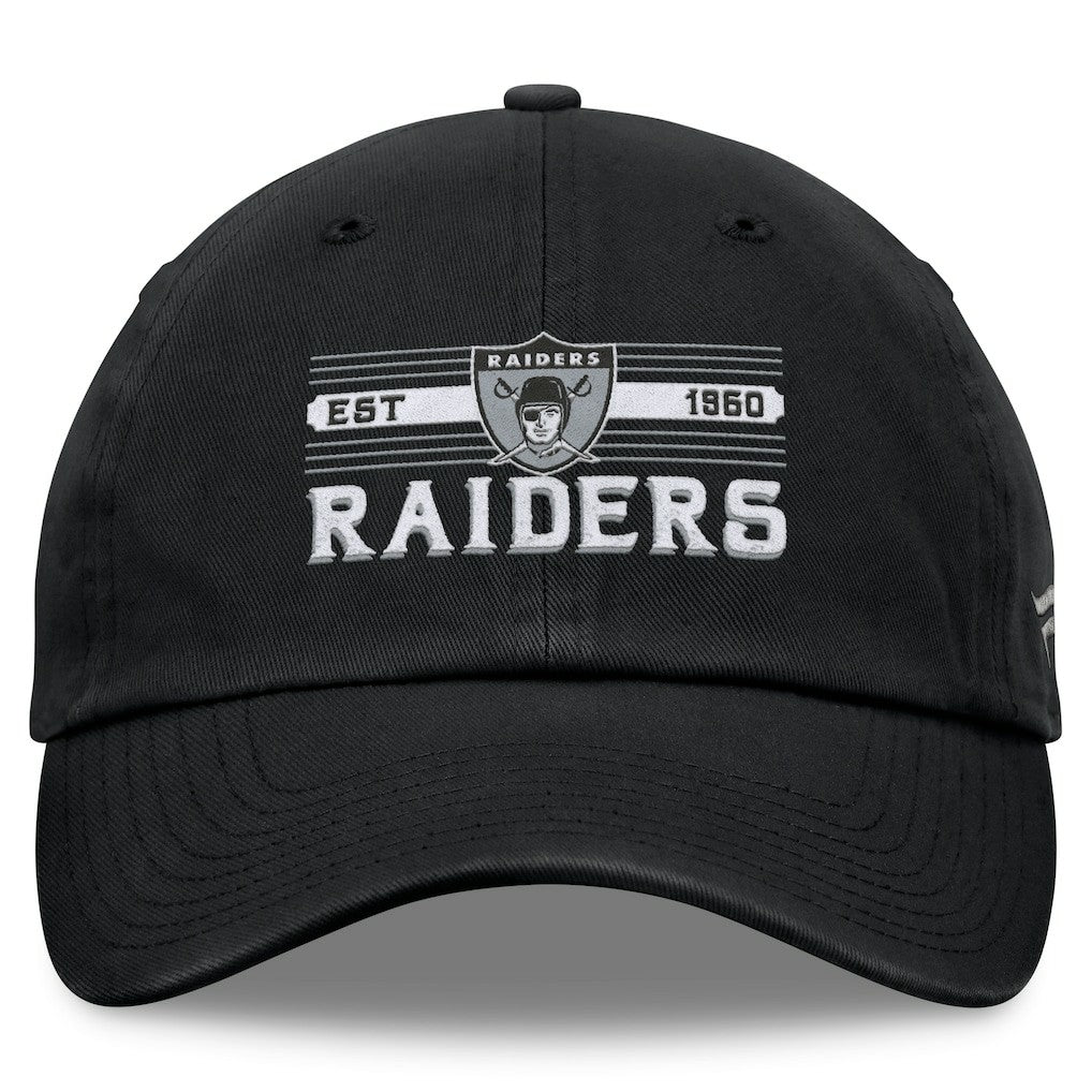 Las Vegas Raiders Vintage Delay Adjustable Hat Black