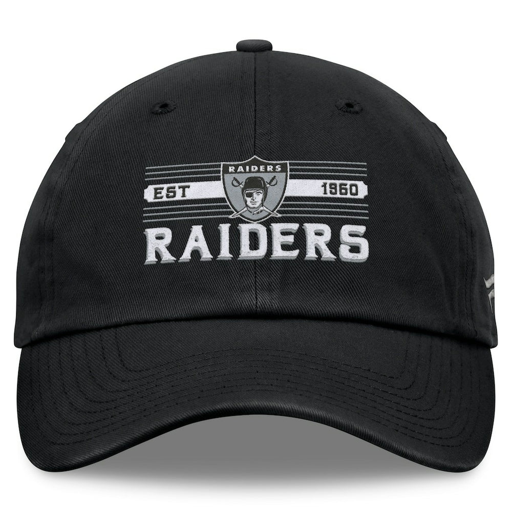 Las Vegas Raiders Vintage Delay Adjustable Hat Black