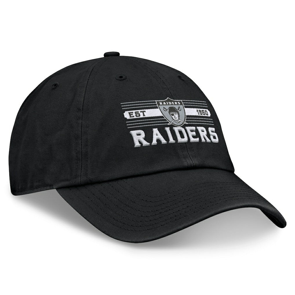 Las Vegas Raiders Vintage Delay Adjustable Hat Black